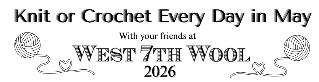 Knit or Crochet Every Day in May